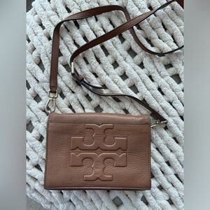 Rare Tory Burch Tan/Brown Crossbody Purse